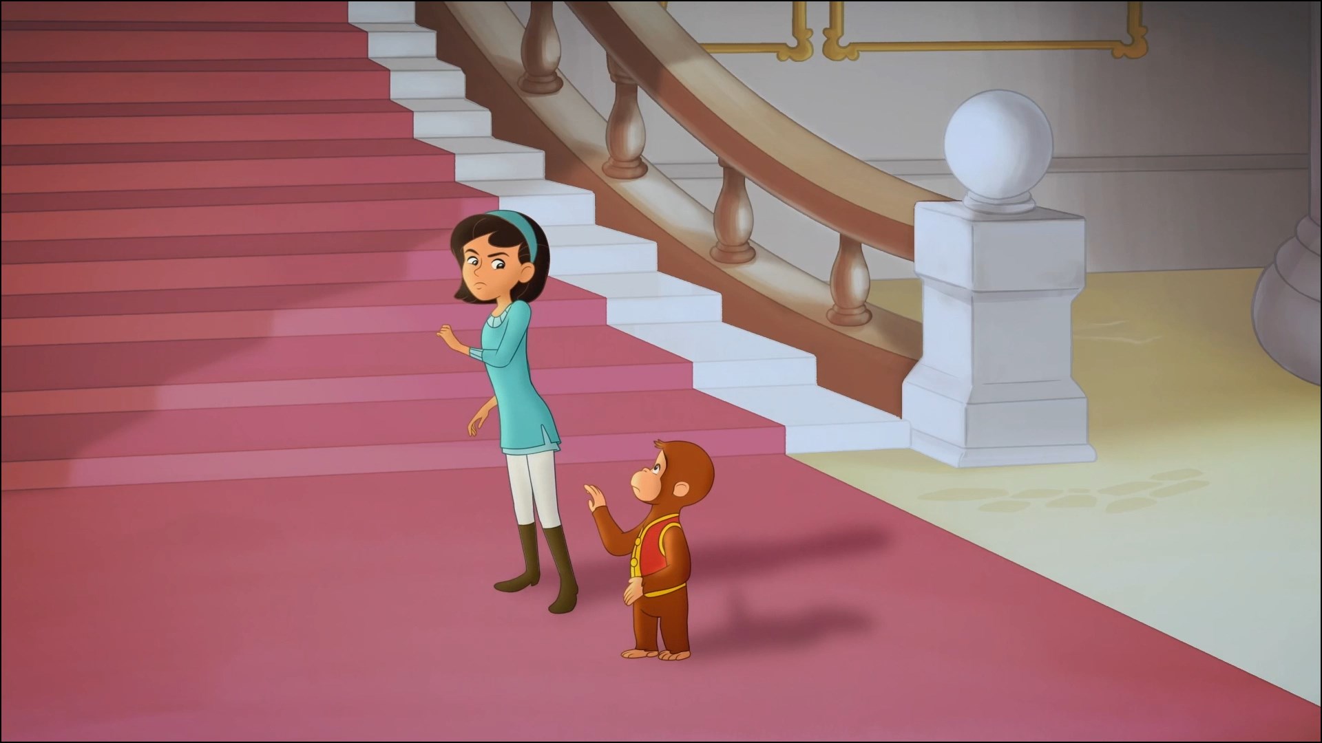 دانلود انیمیشن Curious George: Royal Monkey 2019 (جرج کنجکاو: میمون سلطنتی) دوبله فارسی
