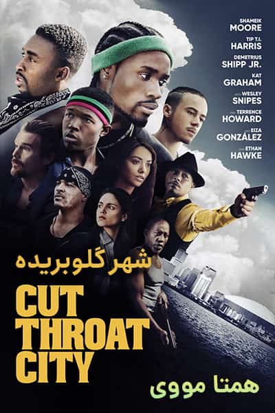 دانلود فیلم شهر گلوبریده دوبله فارسی Cut Throat City 2020