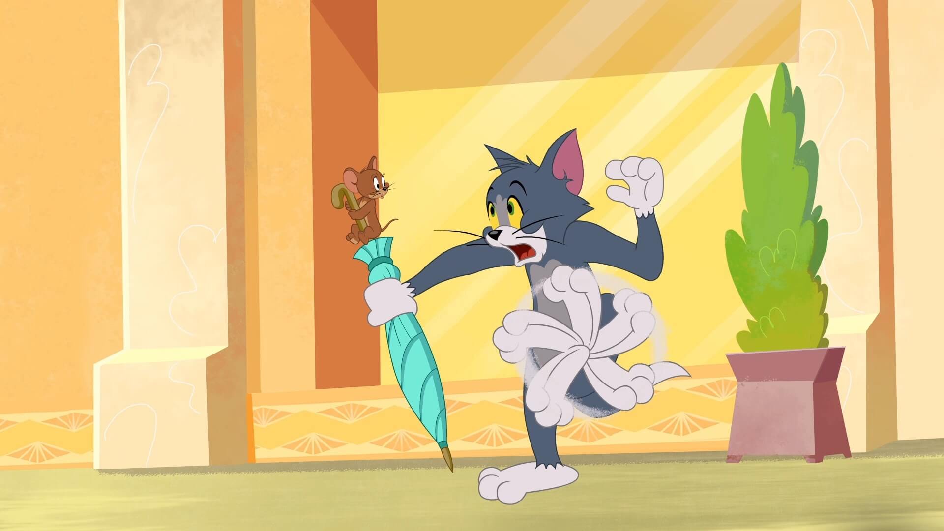 دانلود انیمیشن تام و جری در نیویورک دوبله فارسی Tom and Jerry in New York 2021